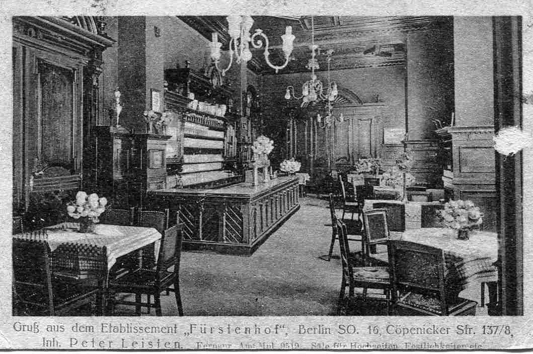 Fürstenhof Inhaber P.Leisten