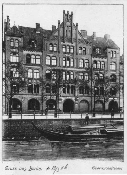 Gewerkschaftshaus am Luisenstädtischen Kanal