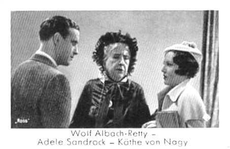 Adele Sandrock und Käthe von Nagy