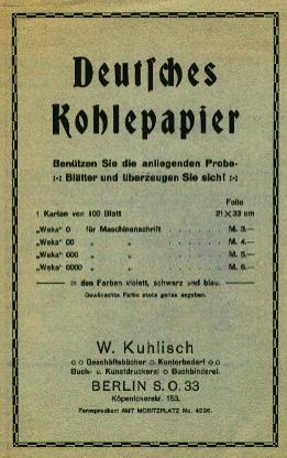 Kohlepapier