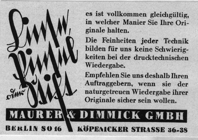 Maurer und Dimmick