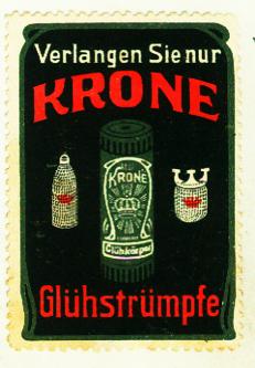 Krone Gasglühlicht