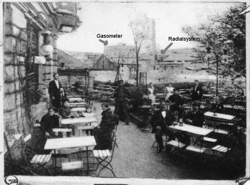 Felsenterrasse mit Blick über die Spree