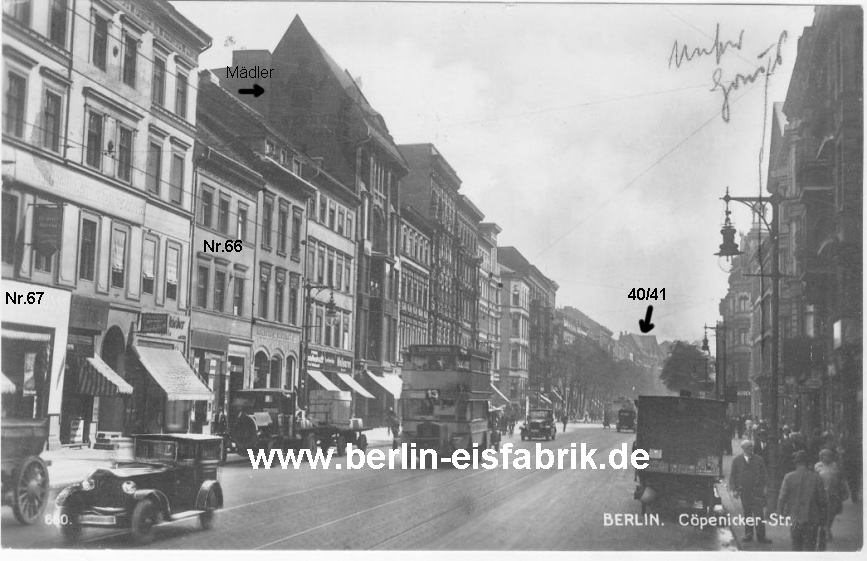 Köpenicker Straße 40 bis 67